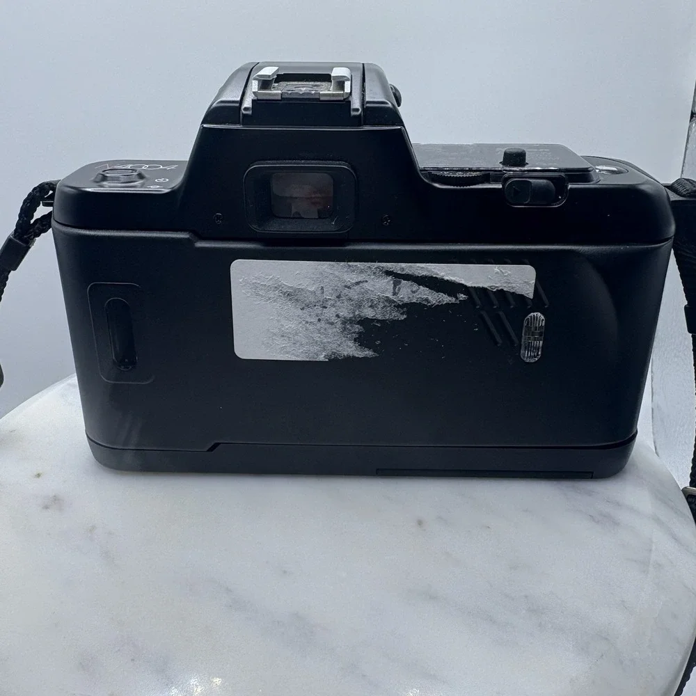 Vintage Nikon N4004 AF 35mm SLR Film Camera Body Only W/ Manuals Bag Powers On